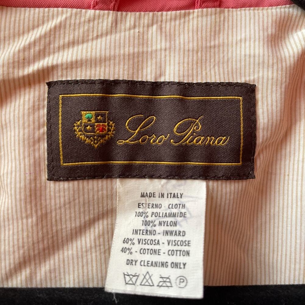 Loro Piana Horsey Jacket in Pink Size:42/US:8 - Picture 7 of 9